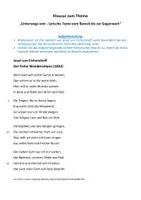 Vorschau - Klassenarbeiten - Klausur mit EWH zu "Der frohe Wandersmann" von Eichendorff - Seite 2