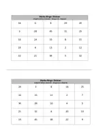 Vorschau - Interaktives Material - Mathe-Bingo: Division / Dividieren - Deckblatt
