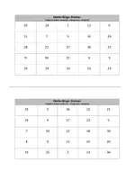 Vorschau - Interaktives Material - Mathe-Bingo: Division / Dividieren - Seite 1