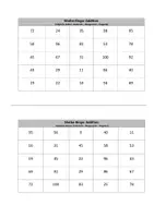 Vorschau - Interaktives Material - Mathe-Bingo: Addition /Addieren - Seite 3