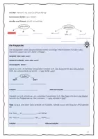 Vorschau - Arbeitsblätter - Kl. 5/6: Subjekt, Akkusativ- und Dativobjekt erfragen - Seite 1