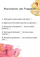 Vorschau - Arbeitsblätter - Rechtschreibung - Zeichensetzungheft - Seite 3