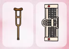 Vorschau - Bildkarten - Bild-und Wortkarten At the doctor's - Seite 3