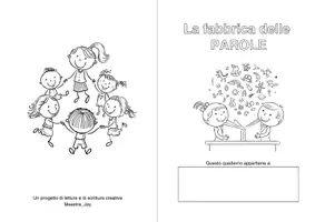 anteprima - Serie di lezioni - La fabbrica delle parole - copertina quaderno - Pagina 1
