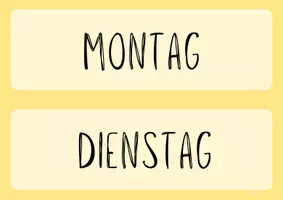 Vorschau - Poster - Tagestransparenz | Tagesplan | Stundenplan - Seite 2