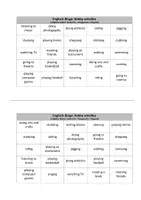 Vorschau - Interaktives Material - Englisch-Bingo: Hobby activities - Seite 2