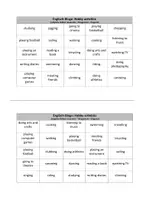 Vorschau - Interaktives Material - Englisch-Bingo: Hobby activities - Seite 3
