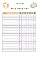 Vista previa - Para docentes: organización, planificación y formación - SET Planificador de Rutinas y Tareas para niños/as - página 2