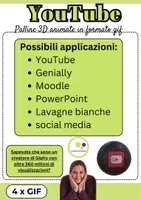 anteprima - Materiale interattivo - YouTube | 4 x Gif - Animazione | uso commerciale - Pagina 1