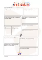 Vorschau - Arbeitsblätter - Feedback an die Lehrperson von Kindern - Seite 1