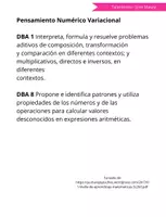 Vista previa - Unidades / Secuencias / Situaciones de Aprendizaje - Cartilla destrezas RESTAS - página 1