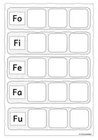 Vorschau - Fördermaterial/Inklusion - Klettmappe, Ansilbe F, Synthese - Seite 2