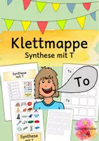 Vorschau - Arbeitsblätter - Klettmappe, Ansilbe T, Synthese - Deckblatt