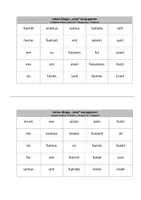 Vorschau - Interaktives Material - Latein-Bingo: "esse" konjugieren - Seite 3