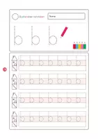 Vorschau - Arbeitsblätter - Buchstaben schreiben Bb - Seite 2