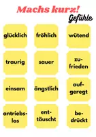 Vorschau - Spiele - Spiel: Gefühle /Machs kurz! - Seite 1