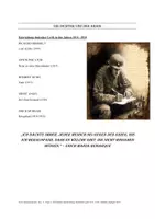 Vorschau - Unterrichtsreihen - Lyrik des ersten Weltkriegs: Die Dichter und der Krieg - Deckblatt