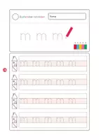 Vorschau - Arbeitsblätter - Buchstaben schreiben Mm - Seite 2