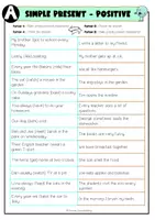 Vorschau - Arbeitsblätter - Simple Present: positive statements - Tandem Activity - Seite 2