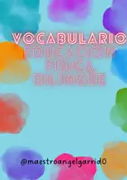 Vista previa - Para docentes: organización, planificación y formación - Vocabulario- Educación Física Bilíngüe - Portada