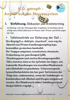 Vorschau - Unterrichtsreihen - Neurobiologie: "Lass´ dich nicht K.O. tropfen!" - Seite 1