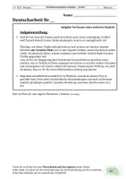 Vorschau - Klassenarbeiten - Tschick - zwei Klassenarbeiten (produktionsorientiertes Schreiben) - Seite 3
