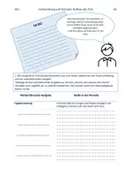 Vorschau - Arbeitsblätter - Textgebundener Aufsatz am Bsp. Kurzgeschichte - Deckblatt