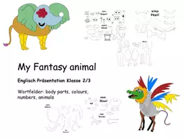 Vorschau - Arbeitsblätter - Fantasy Animal Body Parts - Seite 2