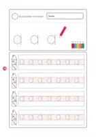 Vorschau - Arbeitsblätter - Materialpaket Buchstaben schreiben - Seite 2