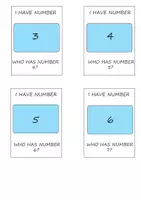 anteprima - Giochi - Gioco in inglese tema numeri: "I have...who has..."? - Pagina 2
