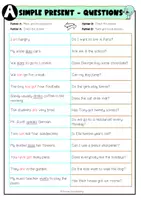 Vorschau - Arbeitsblätter - Simple Present: questions with do, be, can, have got - Tandem Activity - Seite 2