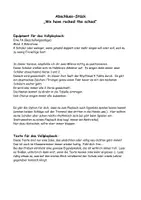 Vorschau - Stundenentwürfe - Rocked the School 6. Klasse Abschluss-Stück - Deckblatt