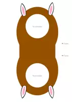 Vorschau - Mal- und Bastelvorlagen - Osterhase - kleine Überraschung - Deckblatt