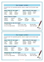 Vorschau - Fördermaterial/Inklusion - Wortspeicher zum Verb "sagen" - Seite 1