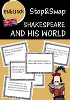 Vorschau - Arbeitsblätter - Shakespeare and his world | Stop&Swap (Quizfragen) - Deckblatt
