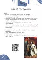 Vorschau - Arbeitsblätter - UR8 Die Französische Revolution - 2. Stunde: Ludwig XIV - Der Sonnenkönig (Herrscherbild analysieren & Urteilsbildung) - Seite 3