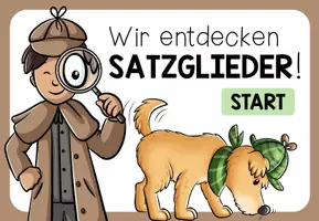 Vorschau - Arbeitsblätter - SATZGLIEDER - Präsentation + Arbeitsheft - Seite 1