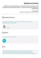 Vorschau - Arbeitsblätter - UR8 Die Französische Revolution - 12+13. Stunde: Freiheit durch Gewalt!?: Die Radikalisierung der Revolution (Option 1+2) (Sachtext, fiktives Streitgespräch, Urteilsbildung) - Seite 1