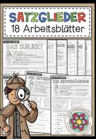 Vorschau - Arbeitsblätter - SATZGLIEDER - Arbeitsblätter - Deckblatt