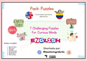 Vista previa - Juegos / Gamificación - 7 puzzles: Earth Day y mucho más - Portada