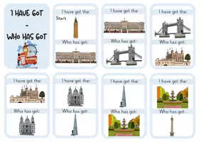 Vorschau - Spiele - London- I have got... Who has got...? (2-fach differenziert) - Seite 1