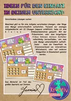 Vorschau - Stationenlernen - Division Mengen unterschiedlich aufteilen - Seite 1
