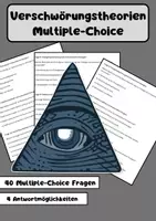 Vorschau - Arbeitsblätter - 40 Multiple-Choice-Fragen zum Thema Verschwörungstheorien - Deckblatt