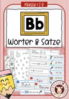 Vorschau - Unterrichtsreihen - Buchstabe B /b- Wörter & Sätze schreiben - Deckblatt