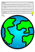 Vorschau - Stundenentwürfe - Umweltschutz & Nachhaltigkeit: Erde schützen MOBILE BASTELN Tag der Erde / Earth Day - Seite 1