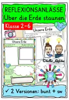 Vorschau - Stundenentwürfe - Über die Erde staunen - Reflexionsanlässe und Schreibimpulse - Deckblatt