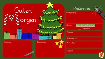 Vorschau - Präsentationen/Tafelbilder - Begrüßungsbilder - digitale Tafelbilder Moderation - ohne Schultage - Seite 3