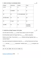 Vorschau - Test - 3. Deutsch-Grammatikschularbeit (leicht-mittelschwer) - Seite 1