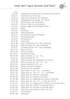 Aperçu - Feuilles d'exercices - Apprendre l' allemand: ma journée (Deutsch lernen: mein Tag) - Page 2