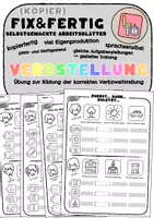 Vorschau - Stundenentwürfe - Verbzweitstellung - LTiO - Deckblatt